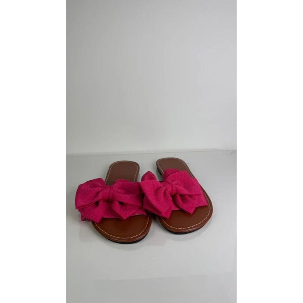 🔥Pink Bow Slide Sandals for Women